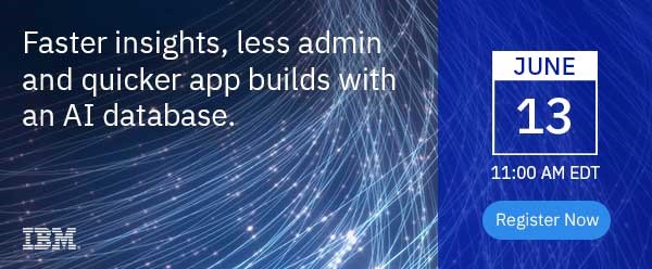 How an AI database can transform your organization with advanced workloads and intelligent data management